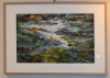 Roslyn Hartwig: "Let the river reveal the ancient path", Watercolour, 50 x 70cm
